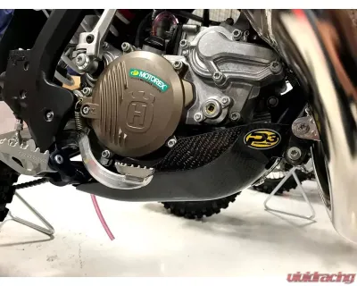 P3 Carbon Fiber Skid Plate Husqvarna TC 85 | KTM 85 SX 2018-2024 - 301031