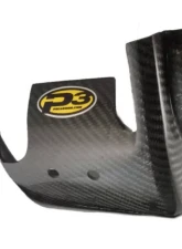 P3 Carbon Fiber Skid Plate Husqvarna TC 125 | TE | KTM 2016-2023                                     - 301042 - Image 4
