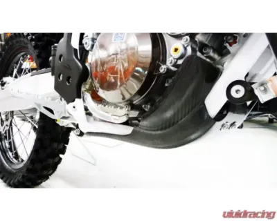 P3 Carbon Fiber Skid Plate Husqvarna TC 125 | TE | KTM 2016-2023 - 301042