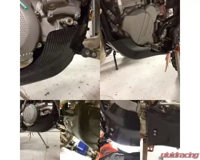 P3 Carbon Fiber Skid Plate GasGas | Husqvarna |KTM 2017-2023 - 301066W