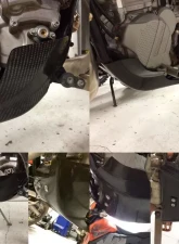 P3 Carbon Fiber Skid Plate GasGas | Husqvarna | KTM 2017-2022                                     - 301066 - Image 2