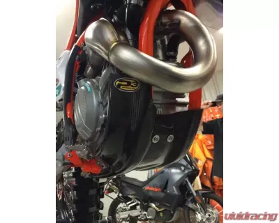 P3 Carbon Hybrid Skid Plate Husqvarna FC 450 | KTM 450 2015-2018 - 301077