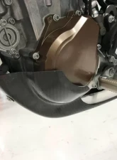 P3 Carbon Fiber Skid Plate Husqvarna FE 450 | 501 | KTM 450 EXC-F | 500 EXC-F 2017-2018                                     - 301079 - Image 2