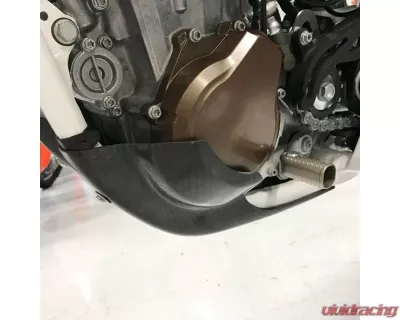 P3 Carbon Fiber Skid Plate Husqvarna FE 450 | 501 | KTM 450 EXC-F | 500 EXC-F 2017-2018 - 301079