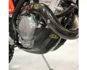 P3 Carbon Fiber Skid Plate Husqvarna FE 250 | 350 | KTM 350 EXC-F | XCF-W 2017-2023