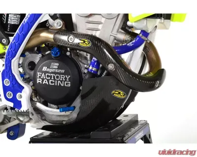 P3 Carbon Fiber Skid Plate Husqvarna FE 250 | 350 | KTM 350 EXC-F | XCF-W 2017-2023 - 301096