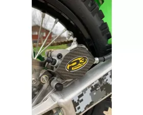 P3 Carbon Rear Caliper Guard Kawasaki KX250F | KX450F 2009-2021