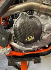 P3 Carbon Fiber Clutch Cover KTM 450 | 500 2016-2019                                     - 711072 - Image 2
