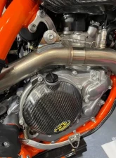 P3 Carbon Fiber Clutch Cover KTM 450 | 500 2016-2019                                     - 711072 - Image 3