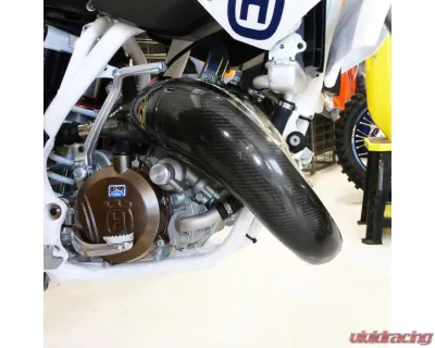 P3 Carbon Fiber Pipe Guard Husqvarna | KTM 2016-2019 - 101048
