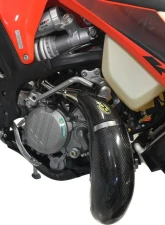 P3 Carbon Fiber Pipe Guard Husqvarna TE 150 | KTM 150 XC-W TPi 2020-2024                                     - 101050 - Image 4
