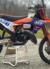 P3 Carbon Carbon Fiber Pipe Guard GasGas MC | Husqvarna TC | KTM 2023-2024                                     - 101051 - Image 6