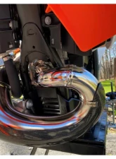 P3 Carbon Carbon Fiber Pipe Guard GasGas EC | MC | KTM | Husqvarna 2023-2024                                     - 101081 - Image 2