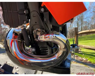 P3 Carbon Carbon Fiber Pipe Guard GasGas EC | MC | KTM | Husqvarna 2023-2024 - 101081