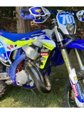 P3 Carbon Carbon Fiber Pipe Guard Sherco 125 SE-R  Factory | Racing | SC Country Racing 2017-2024                                     - 104541 - Image 3