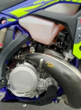 P3 Carbon Carbon Fiber Pipe Guard Sherco 250 | 300 SE-R  Factory | Racing 2021-2022                                     - 104561 - Image 3