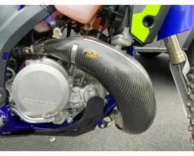 P3 Carbon Carbon Fiber Pipe Guard Sherco 250 | 300 SE-R  Factory | Racing 2021-2022