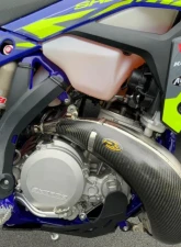 P3 Carbon Carbon Fiber Pipe Guard Sherco 250 | 300 SE-R  Factory 2023                                     - 104563 - Image 3