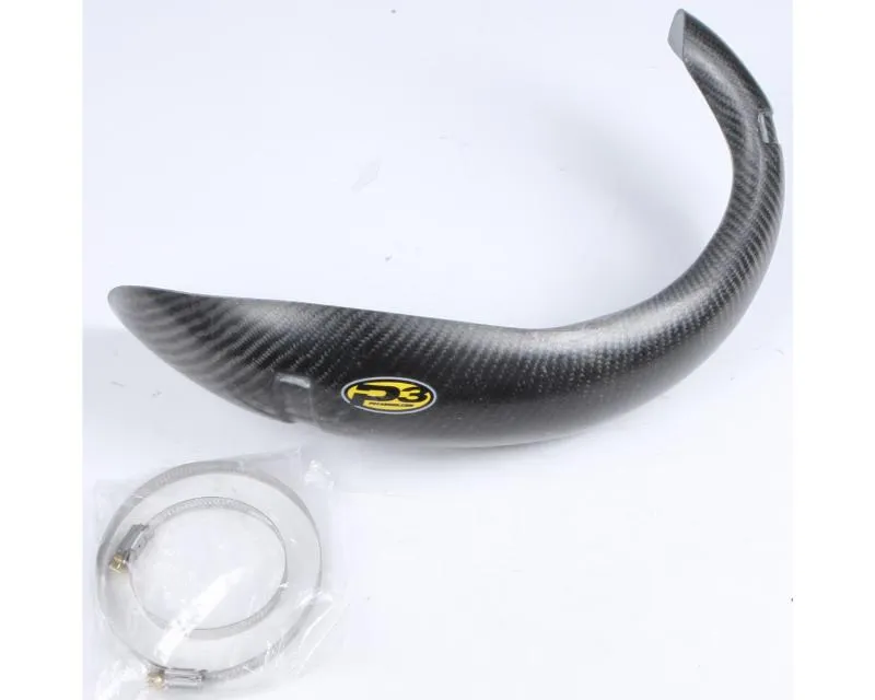 P3 Carbon Fiber Pipe Guard Yamaha YZ125 | YZ125X 2005-2024 107041 - 107041