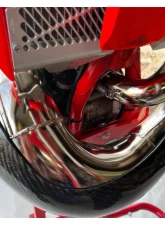 P3 Carbon Carbon Fiber Pipe Guard Beta 300 Xtrainer with FMF 2023-2024                                     - 109069 - Image 2