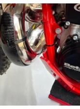 P3 Carbon Carbon Fiber Pipe Guard Beta 300 Xtrainer with FMF 2023-2024                                     - 109069 - Image 3