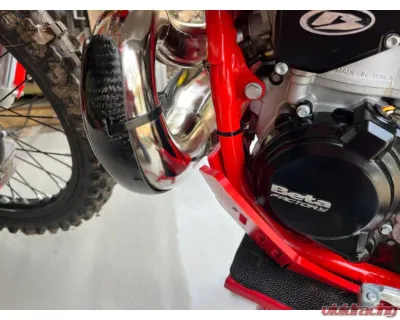 P3 Carbon Carbon Fiber Pipe Guard Beta 300 Xtrainer with FMF 2023-2024 - 109069