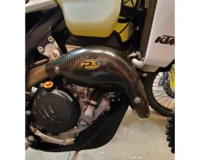 P3 Carbon Carbon Fiber Heat Shield GasGas | KTM | Husqvarna FC 250 2023-2024
