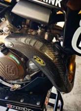 P3 Carbon Carbon Fiber Heat Shield KTM | Husqvarna 450 2023-2024                                     - 201086 - Image 3