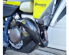 P3 Carbon Carbon Fiber Heat Shield KTM | Husqvarna 350 2023-2024