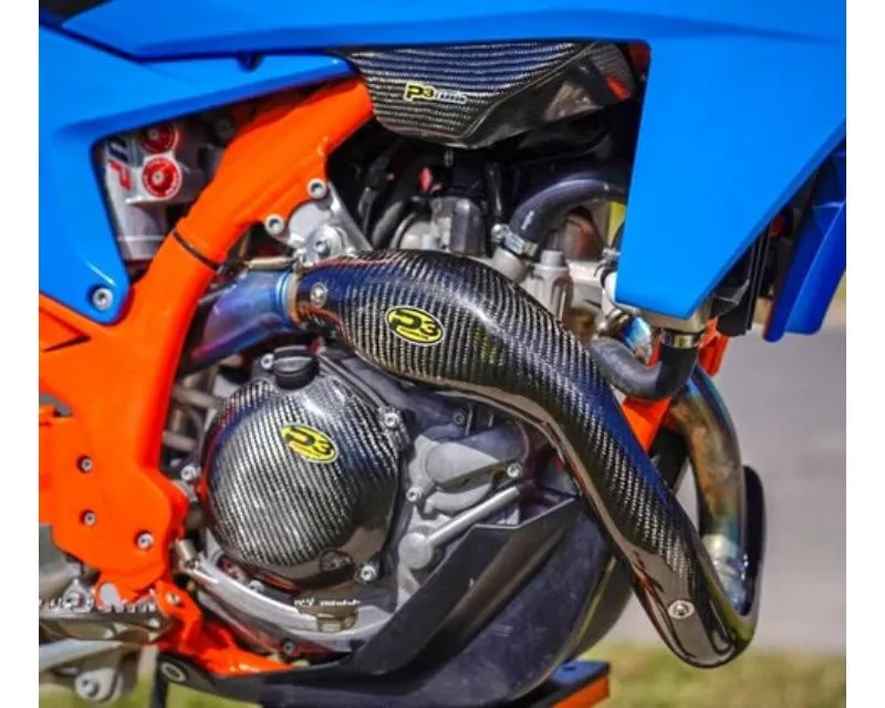 P3 Carbon Heat Shield Husqvarna FX | FC | S 450 2023-2024 - 201088-FMF