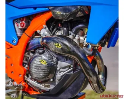 P3 Carbon Heat Shield Husqvarna FX | FC | S 450 2023-2024 - 201088-FMF