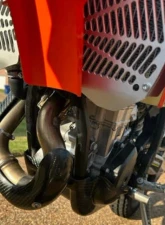 P3 Carbon Heat Shield GasGas ES 500F | Husqvarna FE 450 | 501 | KTM 450XCF-W 2024                                     - 201171 - Image 3
