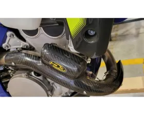 P3 Carbon Heat Shield STK Pipe Sherco 250 | 300 SEF-R Factory 2021-2023