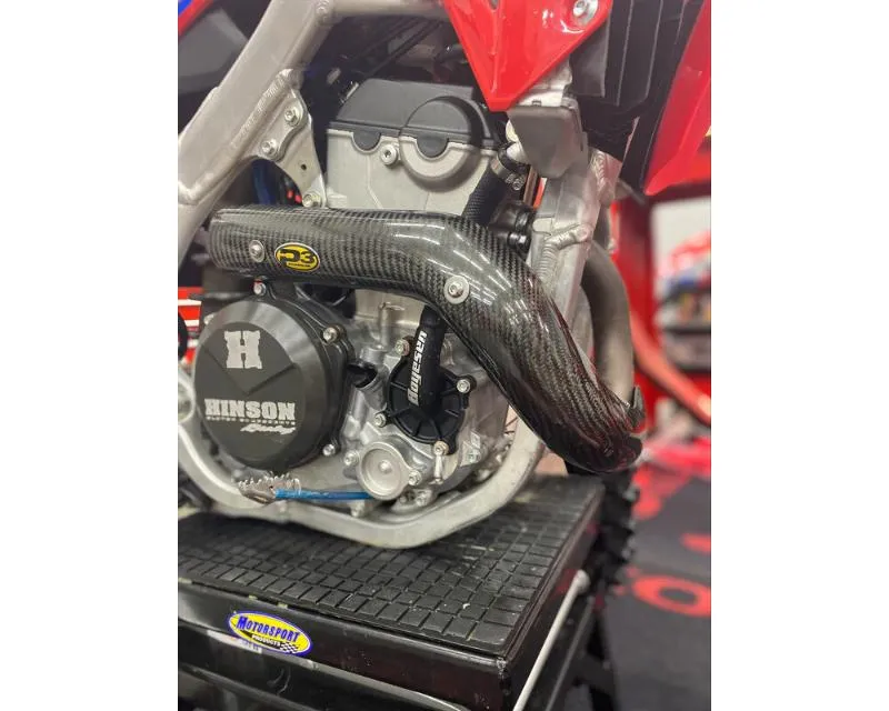 P3 Carbon Heat Shield Honda CRF250R | RX 2022-2024 - 205060