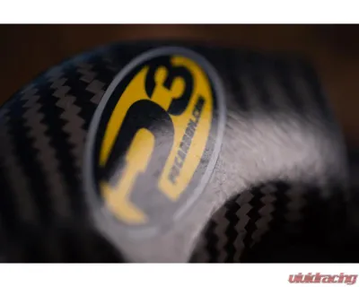 P3 Carbon 2Pc OEM Exhaust Heat Shield Honda CRF110F 2019-2024 - 205081