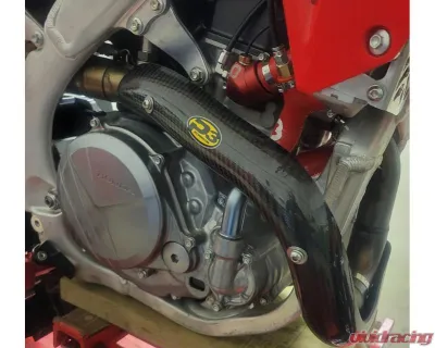 P3 Carbon Heat Shield Honda CRF450R | RX 2021-2023 - 205083