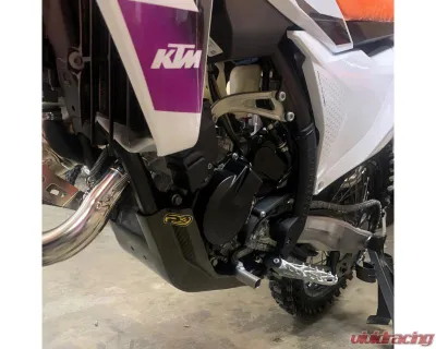 P3 Carbon Carbon Fiber Skid Plate KTM | Husqvarna 150 | 250 2023-2024 - 301043