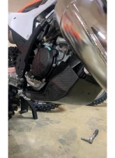 P3 Carbon Carbon Fiber Skid Plate KTM | Husqvarna 150 | 250 2023-2024                                     - 301043 - Image 3