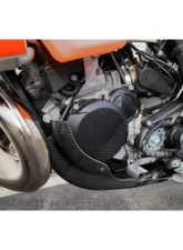 P3 Carbon Carbon Fiber Skid Plate GasGas | Husqvarna | KTM 450 XCF-W | SX-F 2023-2024                                     - 301082 - Image 3