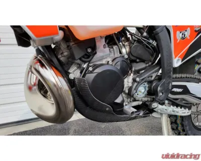 P3 Carbon Carbon Fiber Skid Plate GasGas | KTM | Husqvarna 250 | 300 2023-2024 - 301083