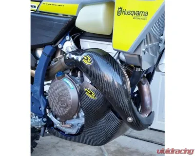 P3 Carbon Carbon Fiber Skid Plate GasGas | KTM | Husqvarna 250 | 350 2023-2024 - 301094