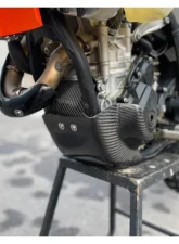 P3 Carbon Carbon Fiber Skid Plate GasGas | KTM | Husqvarna 250 | 350 2023-2024                                     - 301094 - Image 7
