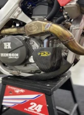 P3 Carbon Carbon Fiber Skid Plates Honda CRF450R | CRF450RX | CRF450RX W.WE 2021-2024                                     - 305075 - Image 2