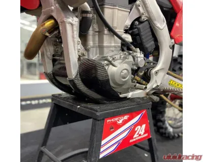 P3 Carbon Carbon Fiber Skid Plates Honda CRF450R | CRF450RX | CRF450RX W.WE 2021-2024 - 305075