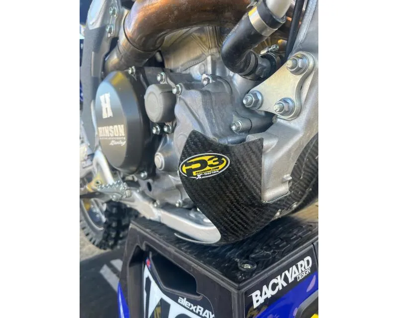 P3 Carbon Carbon Fiber Skid Plate Yamaha YZ20F | YZ450 F | FX 2023-2024 - 307054