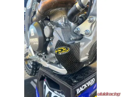 P3 Carbon Carbon Fiber Skid Plate Yamaha YZ20F | YZ450 F | FX 2023-2024 - 307054
