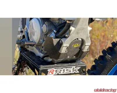P3 Carbon Carbon Fiber Skid Plates Yamaha YZ250F | YZ4550F 2018-2023 - 307073