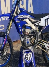 P3 Carbon Carbon Fiber Skid Plates Yamaha YZ250F | YZ4550F 2018-2023                                     - 307073 - Image 3