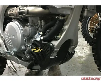 P3 Carbon Carbon Fiber Skid Plates Yamaha YZ250FX | YZ450FX | WR250F | WR450F2019-2023 - 307074