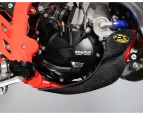 P3 Carbon Carbon Fiber Skid Plate Beta 125 | 200 RR 2T 2020-2024